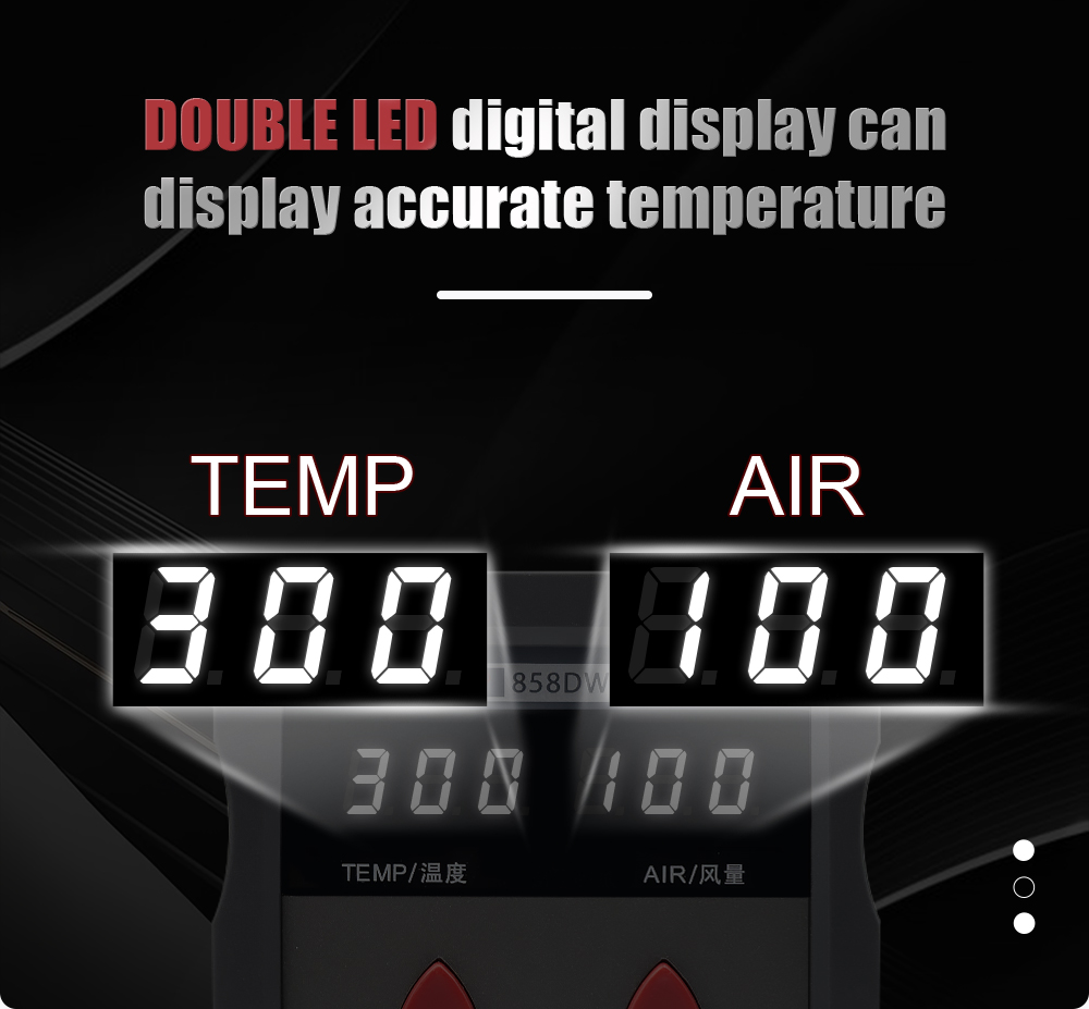 JCD 858DW Sıcak hava tabancası - Hot Air Station 858 incelemesi ve fiyatı