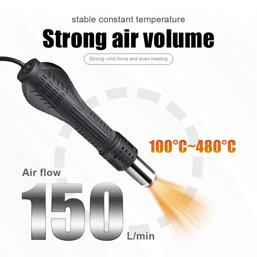 2 in 1 750 W Sıcak Hava Tabanc - Hot Air Station 858 incelemesi ve fiyatı