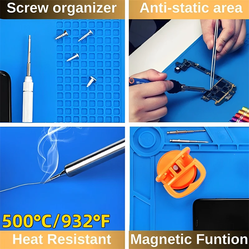 Silikon Lehimleme Mat ESD Anti - Electronic Repair Tutorial incelemesi ve fiyatı