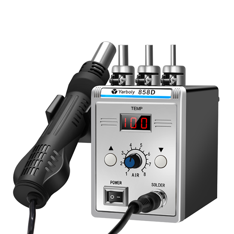 Sıcak hava tabancası 858D BGA  - Hot Air Station 858 incelemesi ve fiyatı